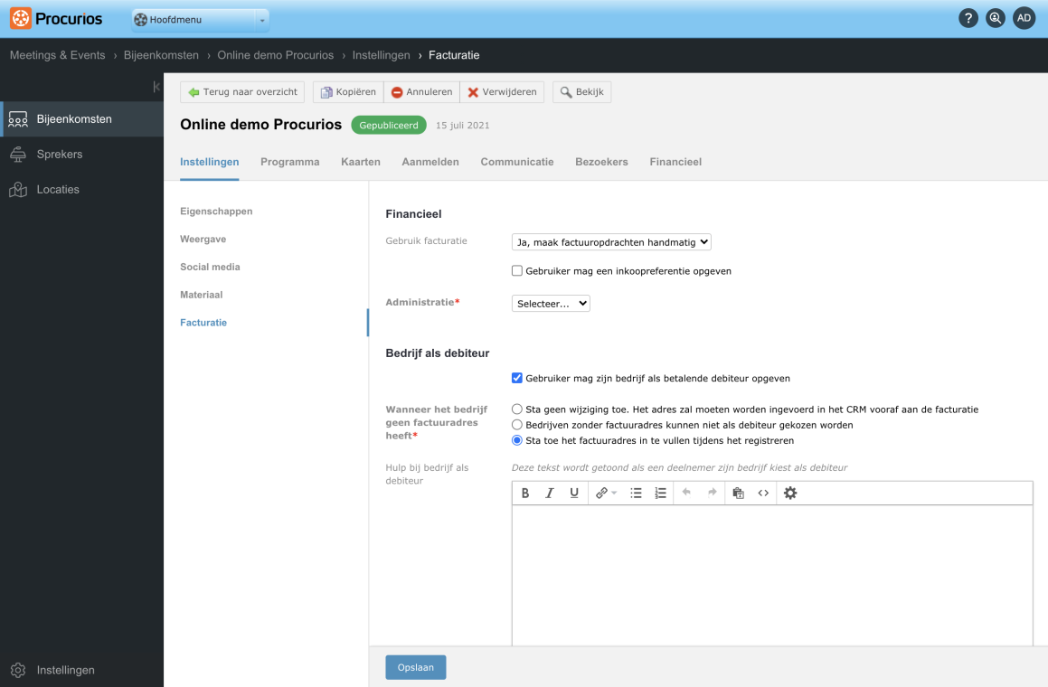 invoice address
