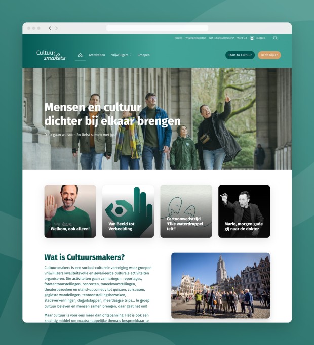Cultuursmakers website