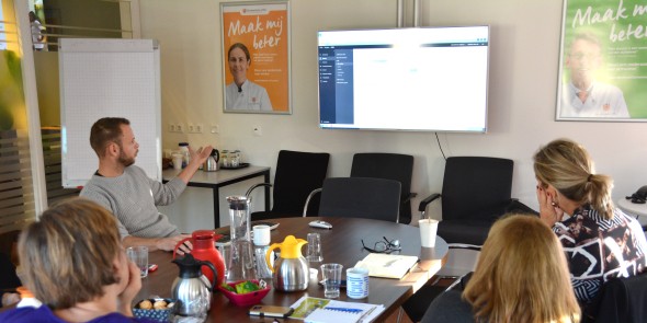 Procurioot aan het werk