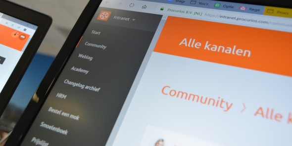 Online community intranet Procurios