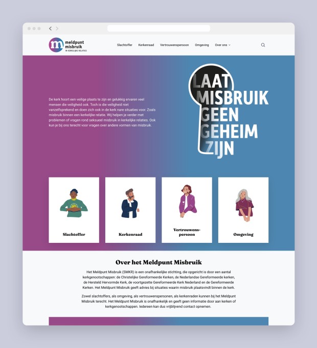 Meldpunt Misbruik website