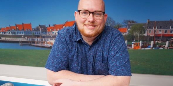 Ewout werkt met veel plezier in het serviceteam van Procurios
