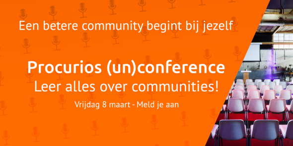 Banner van de unconference