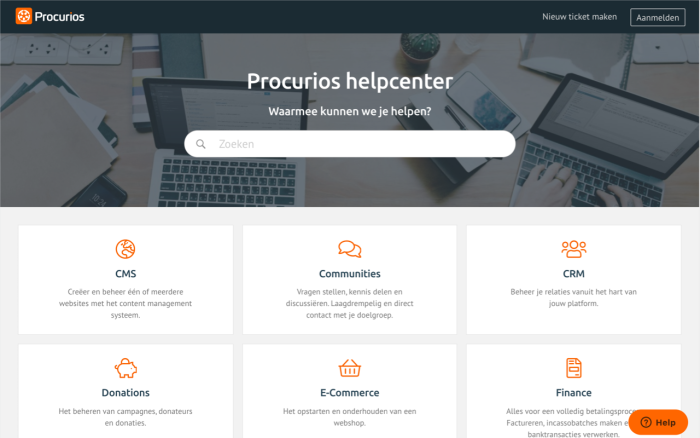 Artikelen op het helpcenter flink geupdate
