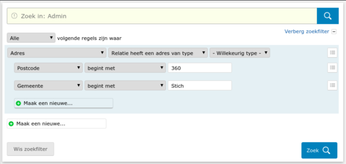 CRM nieuw format