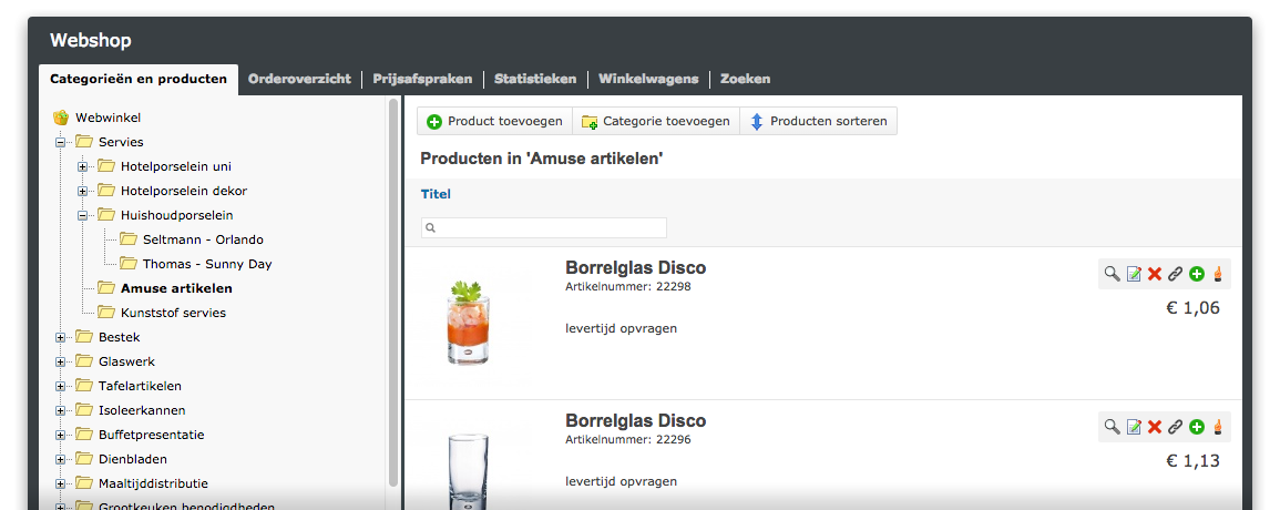 Webshop